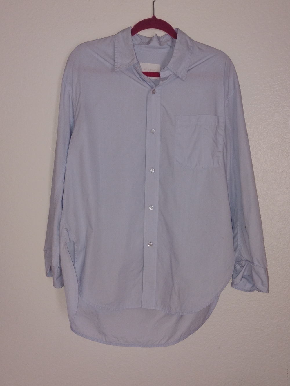 Citizens Of Humanity Pale Blue Men's Button-Down Shirt